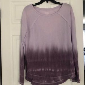 Long sleeve purple mix